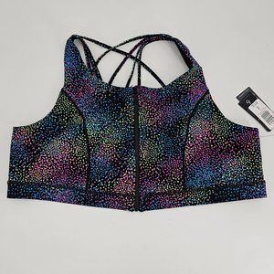 Torrid Active light Support Low-Impact Wireless Zip-Front Active Sports Bra 5X